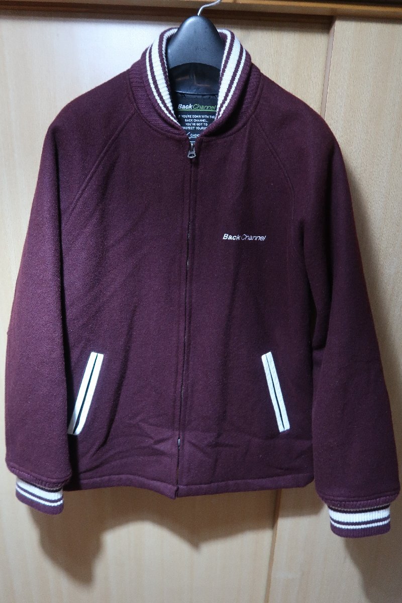 バックチャンネル　ファラオジャケット　Lサイズ　ボルドー　