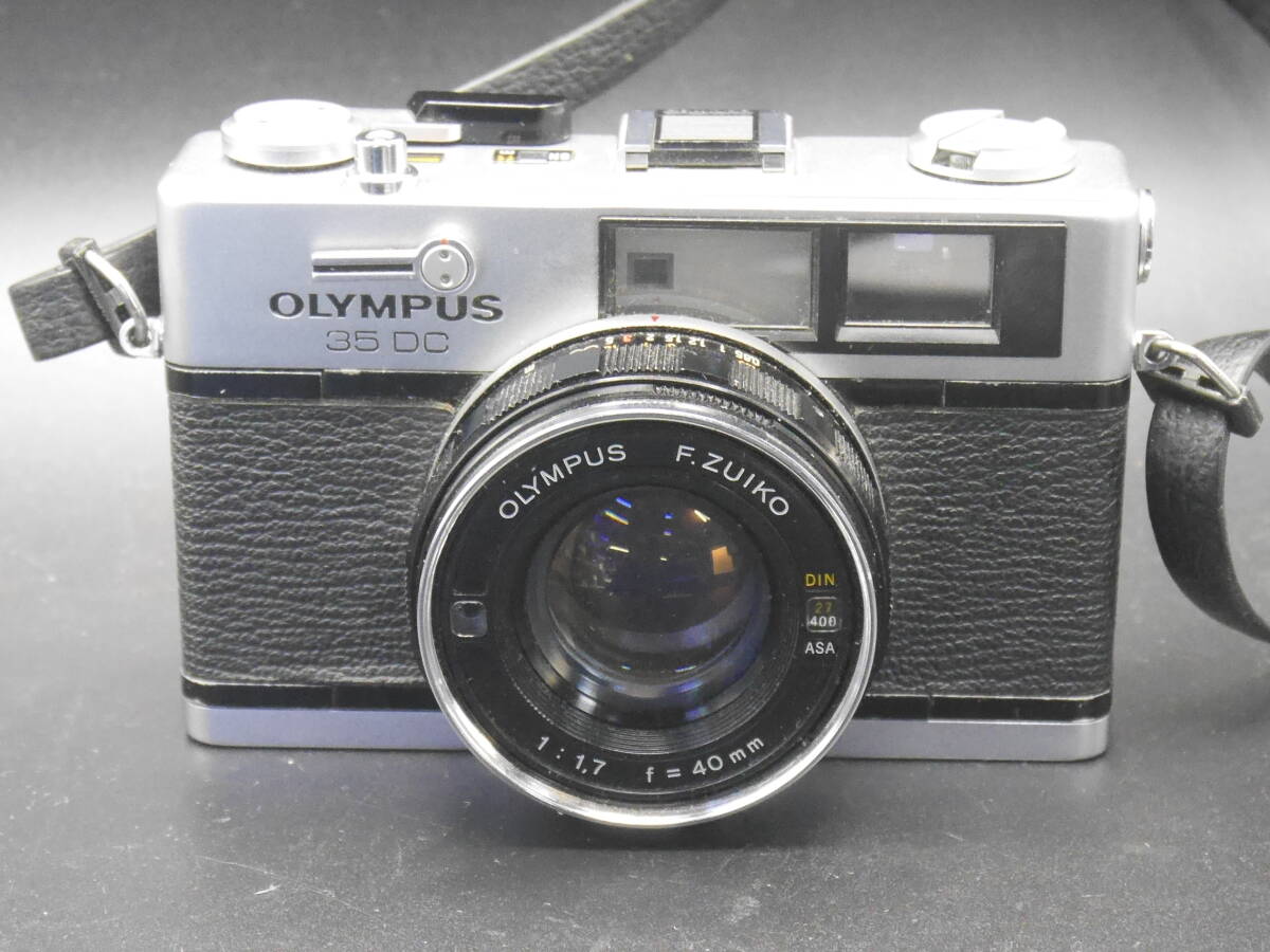 動作品　OLYMPUS オリンパス 35 DC F.Zuiko 40mm F1.7 MR-9アダプタ付き　レンジファインダー
