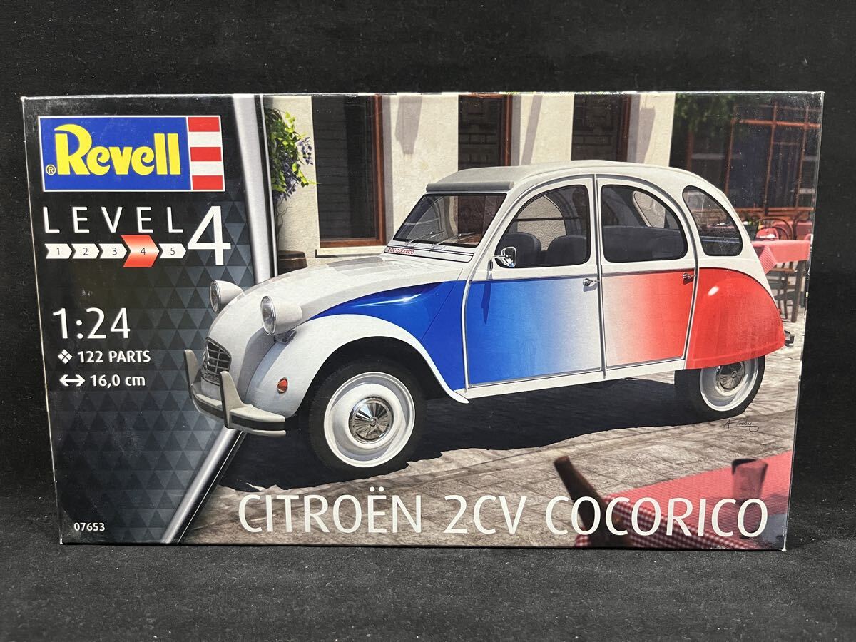 シトロエン 2CV Cocorico 1/24スケール プラモデル Revell レベル ドイツ