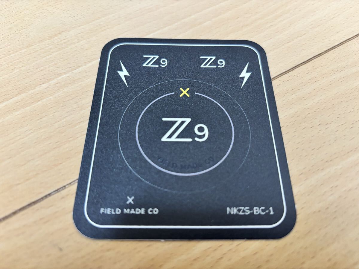 【新品未使用 / 送料無料】 FIELD MADE インジケーター ステッカー ニコン Nikon Z9 ボディキャップ用