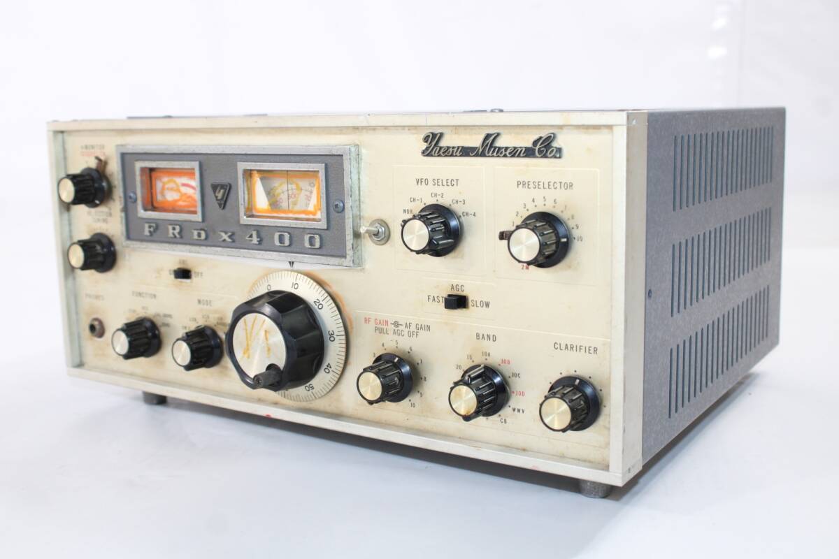 現状品 ヤエス 無線機 FRDX400 受信機 真空管式 アマチュア無線 YAESU ITJ4YGXLOWXW-H00-byebye