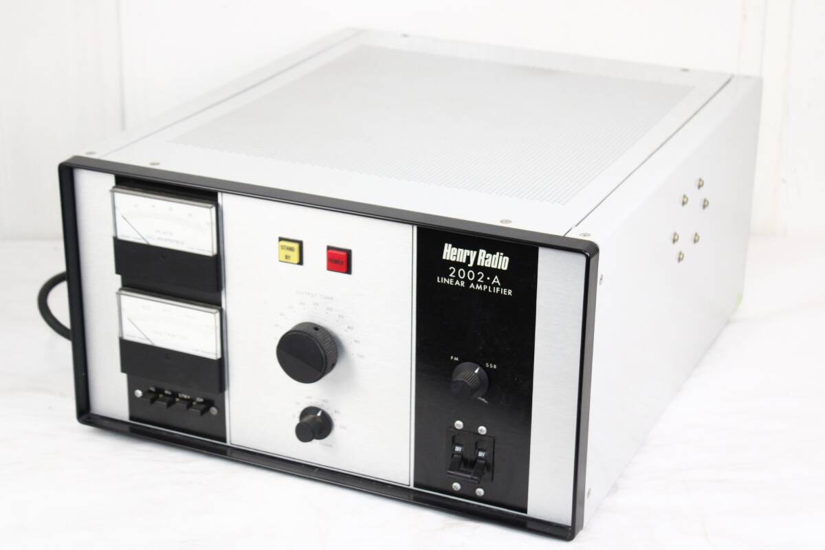 現状品 ヘンリー 2002-A リニアアンプ アマチュア無線 HENRY ITCJ20SSMVXV-T10-byebye