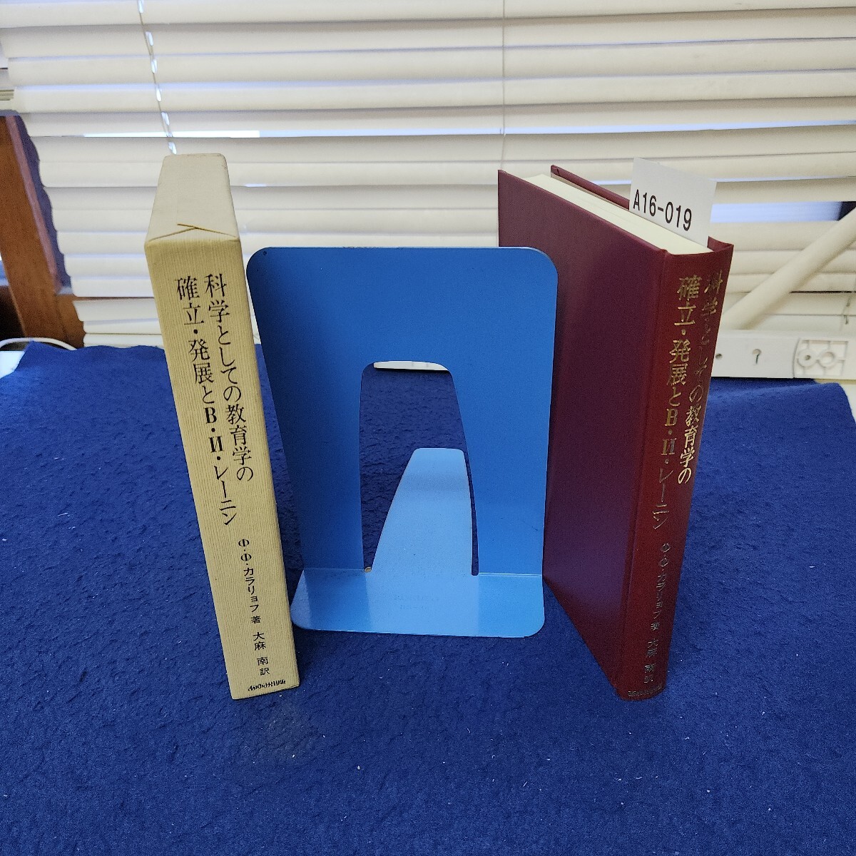A16-019 科学としての教育学の確立・発展とB・I・レーニン あゆみ出版
