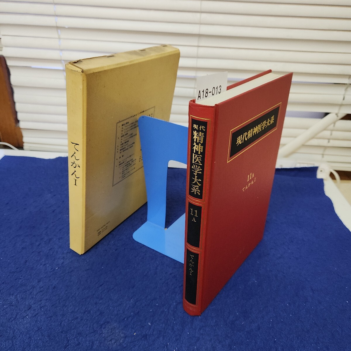 A18-013 現代精神医学大系 11A てんかんⅠ 中山書店 月報あり