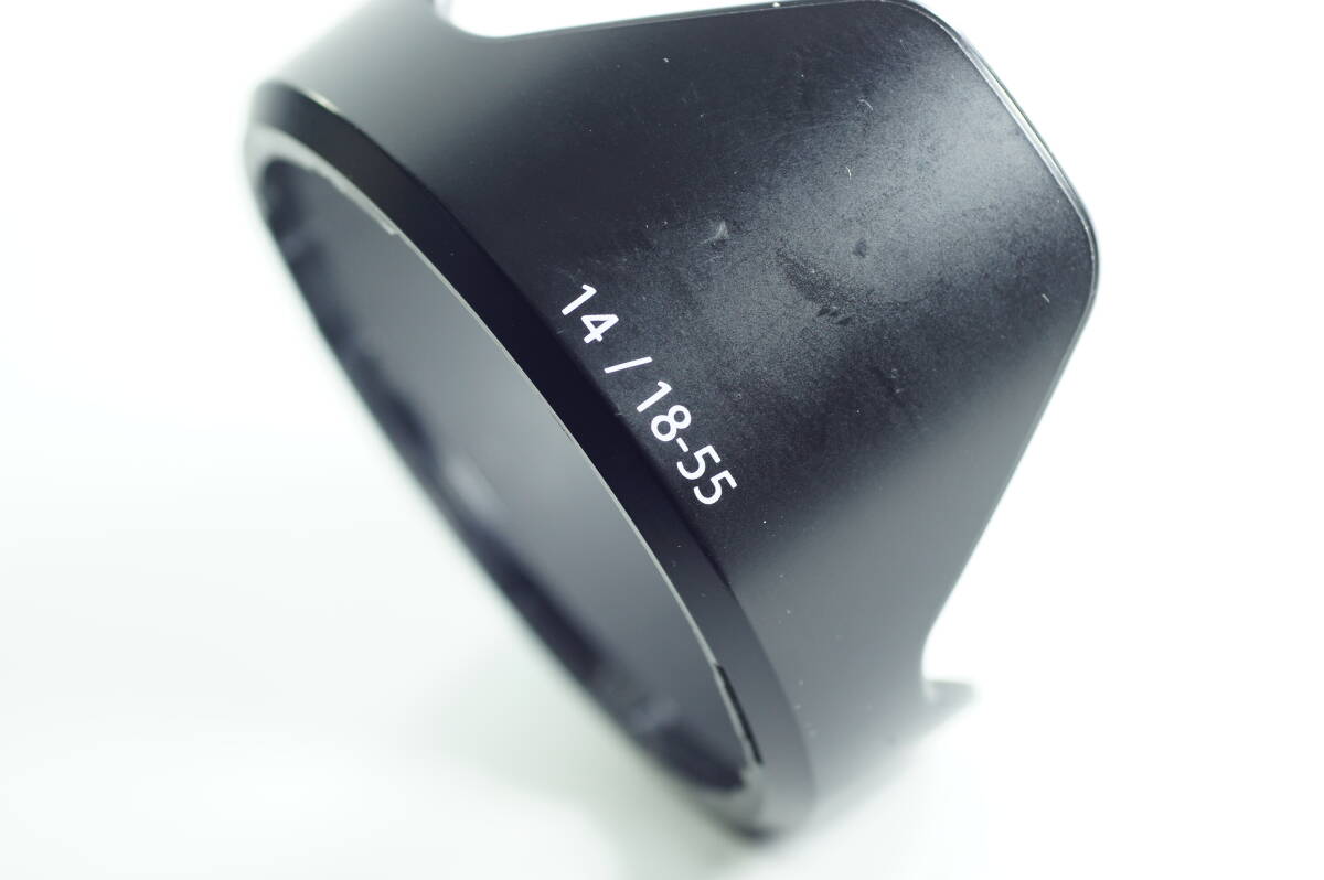 PH7群『並品』FUJIFILM XF 14 mm 18-55 mm XF 18-55mm F2.8-4 R LM OIS XF 14mm F2.8 R 用 富士フイルム レンズフード HOOD SHADE