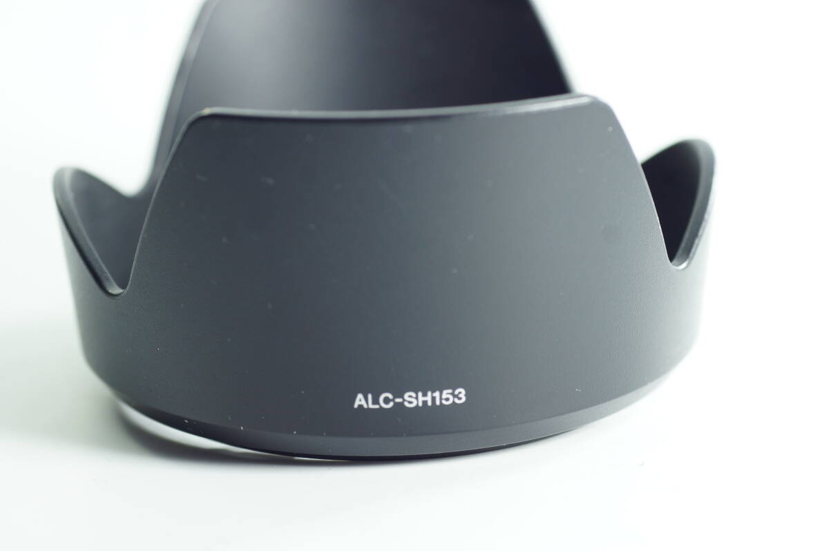 PH7群『キレイ』SONY ALC-SH153 E 18-135mm F3.5-5.6 OSS (SEL18135) 専用 ソニーEマウント用 レンズフード LENS HOOD SHADE