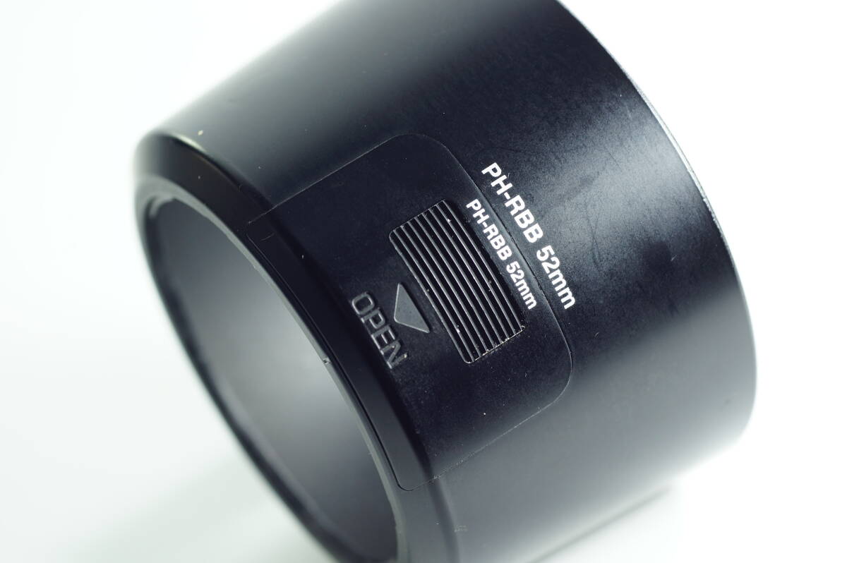 PH7群『並品』PENTAX PH-RBB52mm DA50-200mm F4-5.6ED用 ペンタックス レンズフード LENS HOOD SHADE