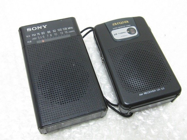 PK29145S★SONY他★コンパクトラジオ 2点セット★ICF-P26他★