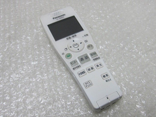 PK29256S★Panasonic★ワイヤレスモニター子機 ドアホン 本体のみ★VL-W603★