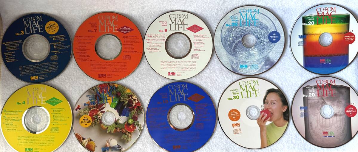 MACLIFE CD-ROM　10+2枚組　【ジャンク】
