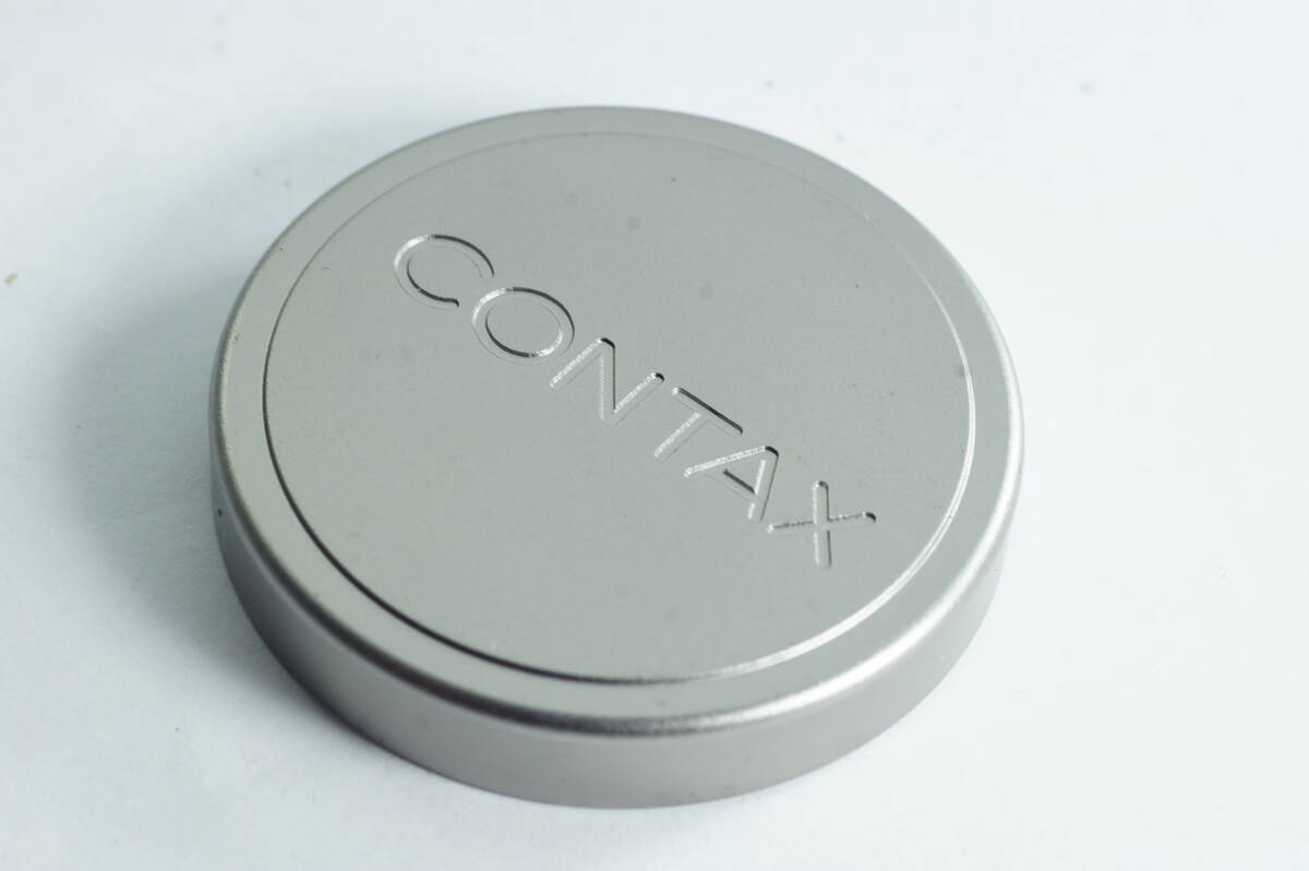 小 MINI-01『とてもキレイ』CONTAX K-34 φ38 METAL CAP コンタックスT3用 メタルキャップ シルバー
