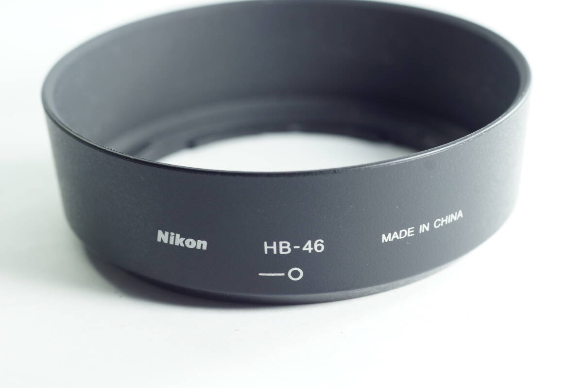 小 MINI-01『とてもキレイ』NIKON HB-46 AF-S DX NIKKOR 35mm F1.8G 用 ニコン レンズフード LENS HOOD SHADE