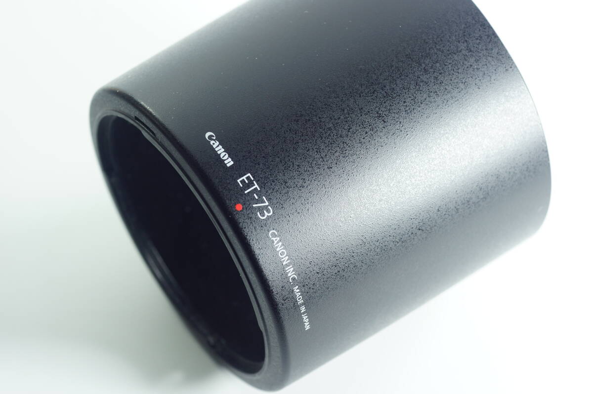影大『とてもキレイ』Canon ET-73 キャノン EF100mm F2.8Lマクロ IS USM用 キヤノン キャノン レンズフード