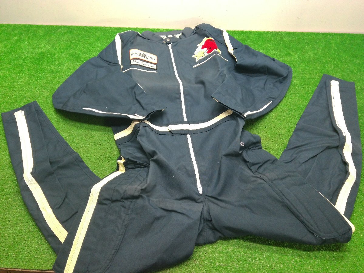 Z8B08 リード工業 つなぎ 当時物 希少 レトロ LLサイズ T BHN