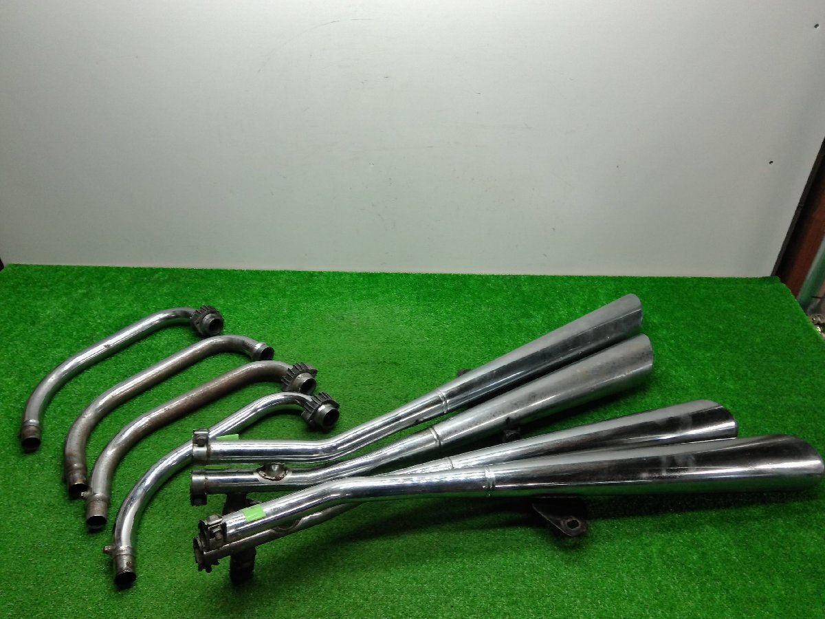 Z8B28 当時物 希少 XJ400D 純正 マフラー XJ400 XJ400E 4G0 ※フランジ1個欠品 T BHN