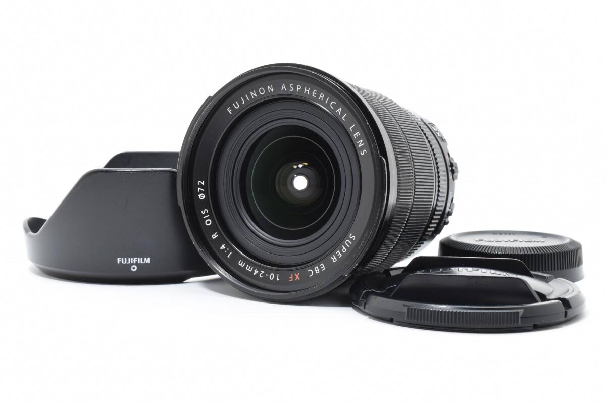 ★実用良品★ FUJIFILM フジフイルム XF 10-24mm F4 R OIS FUJINON SUPER EBC 超広角 ズームレンズ ＃3731