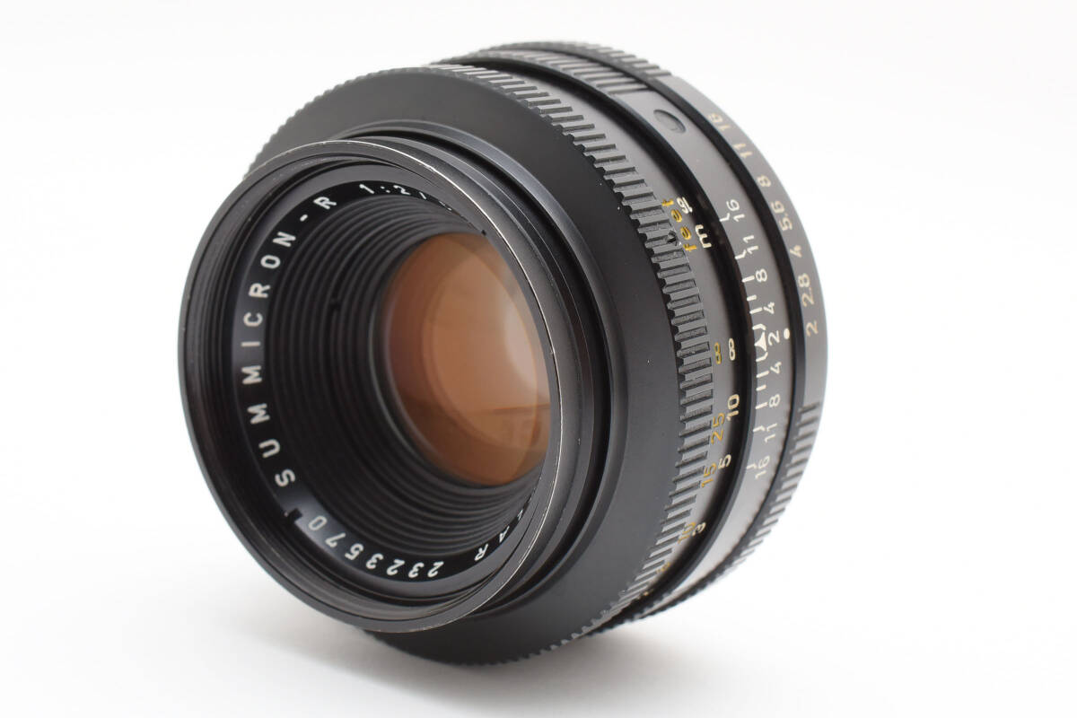 ★希少品★ LEICA ライカ SUMMICRON-R 50mm F2 2CAM ズミクロン 単焦点レンズ ＃3244