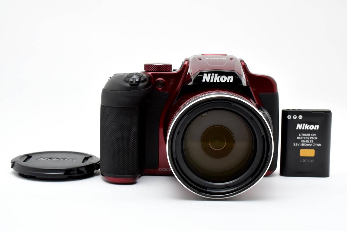★美品★ Nikon ニコン CoolPix B700 レッド クールピクス コンパクトデジタルカメラ ＃3749
