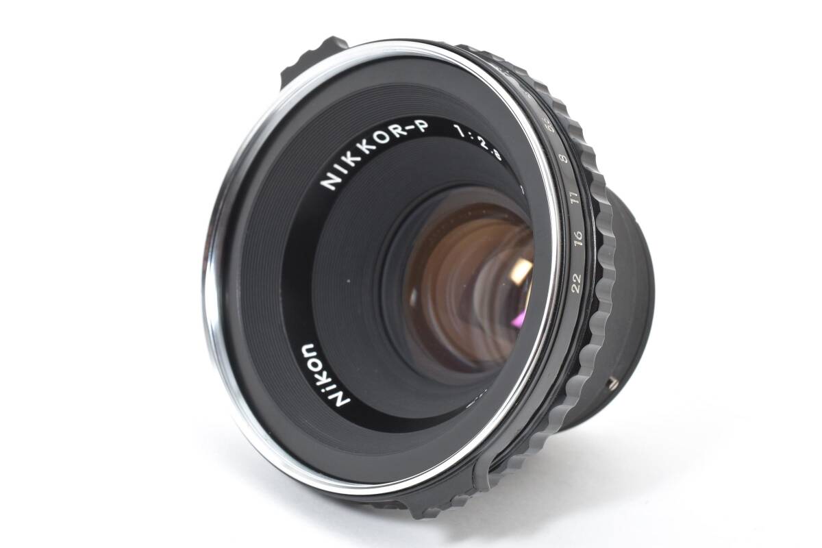 ★良品★ ZENZA BRONICA ブロニカ NIKKOR-P 75mm F2.8 Nikon ニコン ニッコール 中判フィルムカメラ S2 EC ＃3800