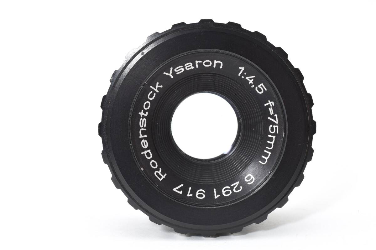 ★希少品★ Rodenstock ローデンシュトック Ysaron 75mm F4.5 引伸ばしレンズ ドイツ製 ＃3807
