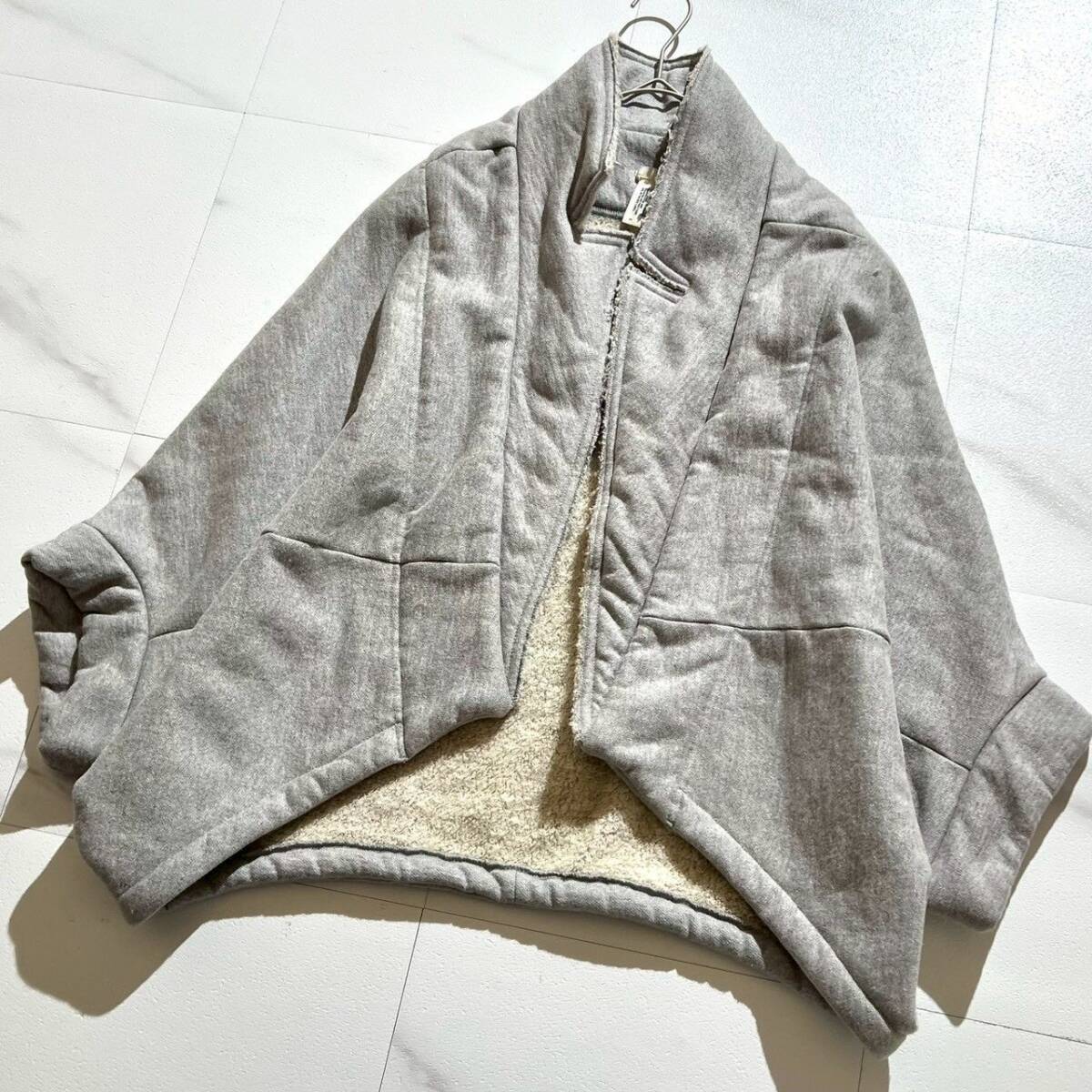 【入手困難/美品】ヨウジヤマモト Limi feu リミフゥ 変形ポンチョジャケット ドロップショルダー ドルマンスリーブ YOHJI YAMAMOTO