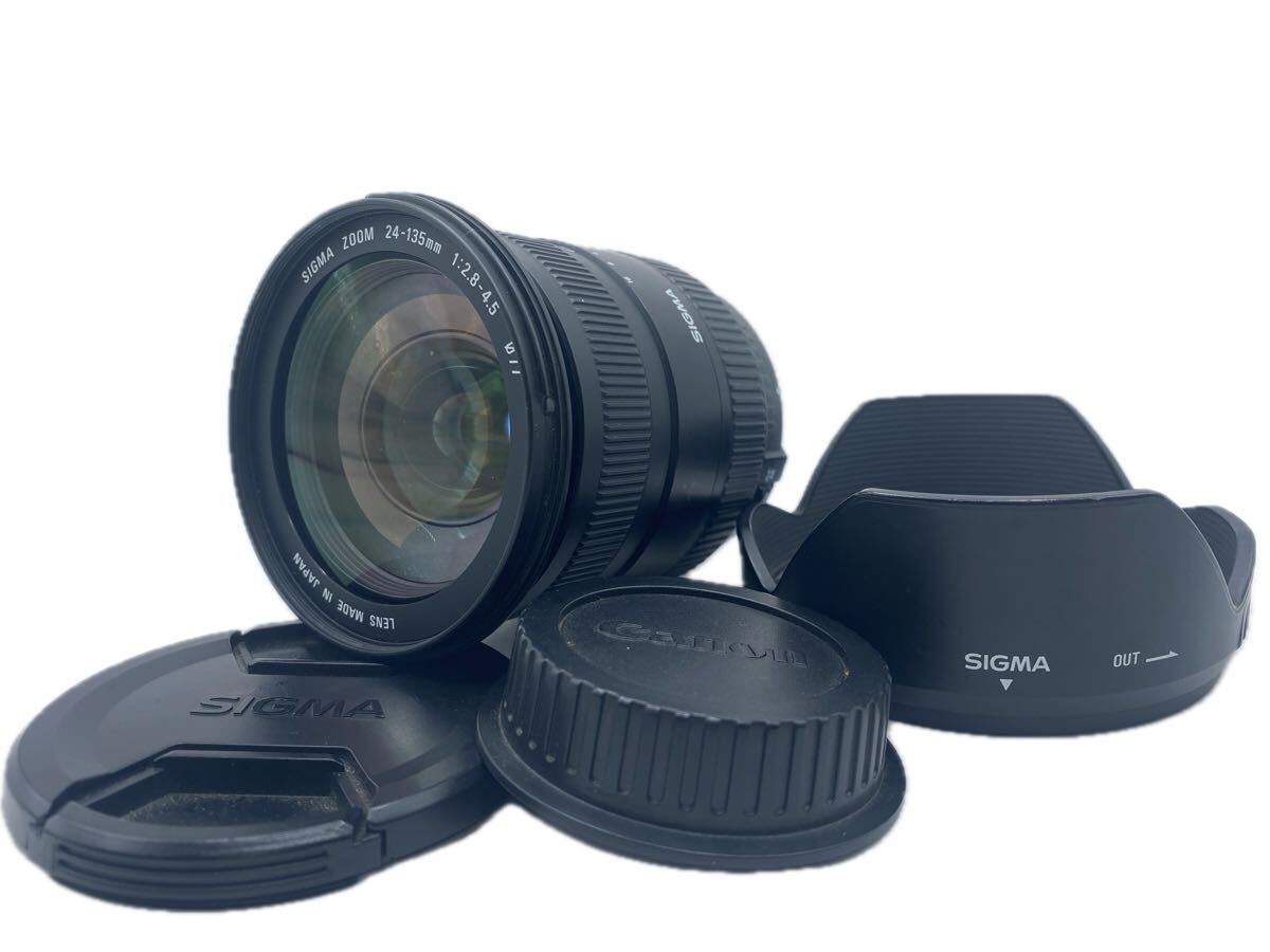☆★ジャンク★☆SIGMA シグマ★SIGMA 24-135mm F2.8-4.5★Canon キャノン用ズームレンズ★