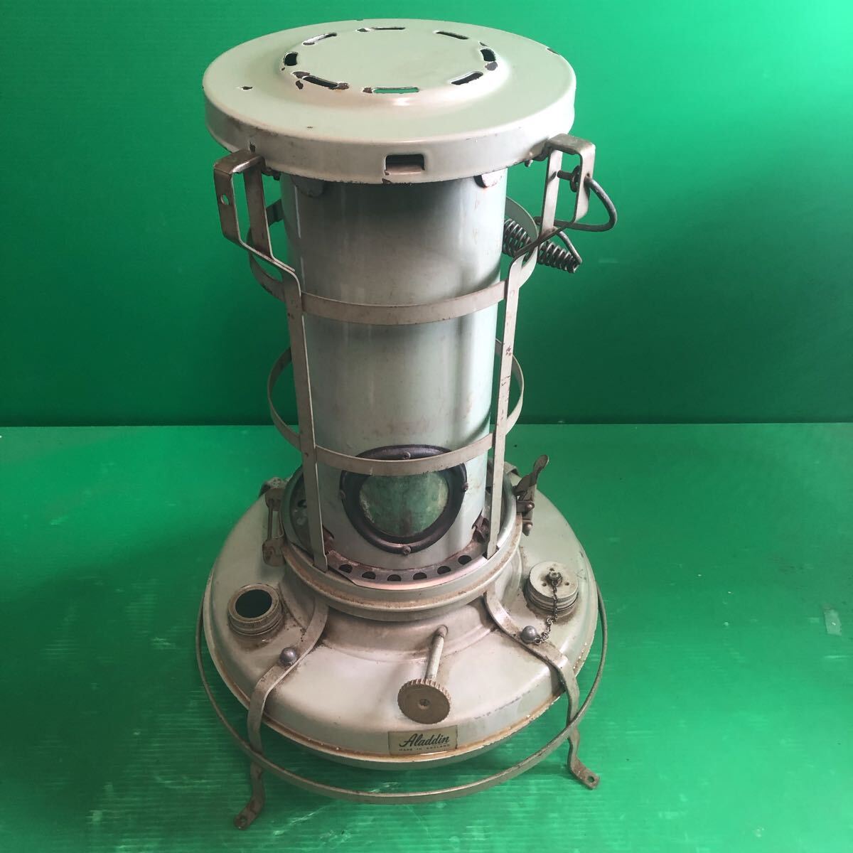 イングランド製 ALADDIN シリーズ16 P160051 現状渡し ブルーフレームヒーター 石油ストーブ