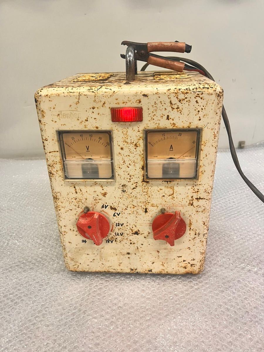 DENGEN デンゲン シリコン式急速充電器 HR-MAX40 通電確認のみ 現状渡し