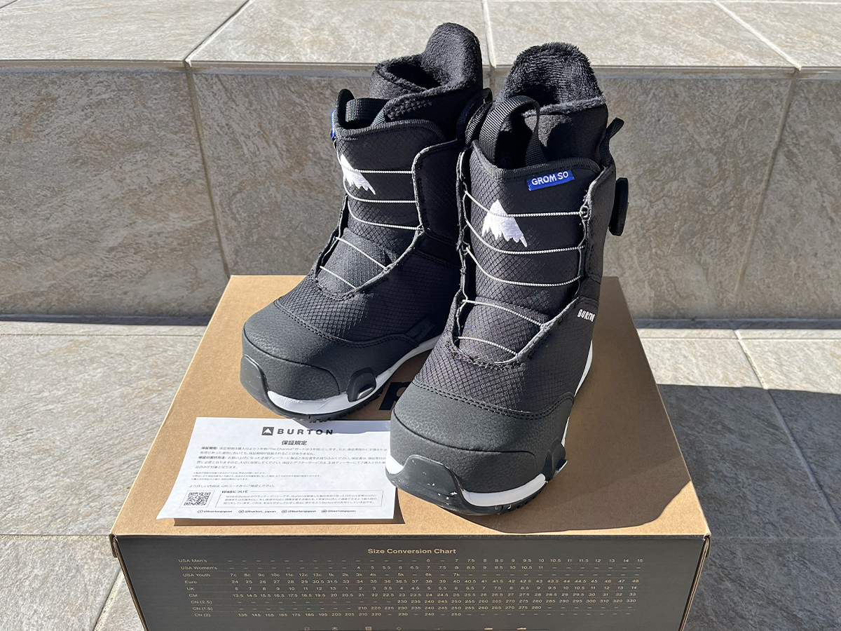 新品未使用 BURTON バートンステップオン キッズ用 GROM STEP ON KIDS 20cm