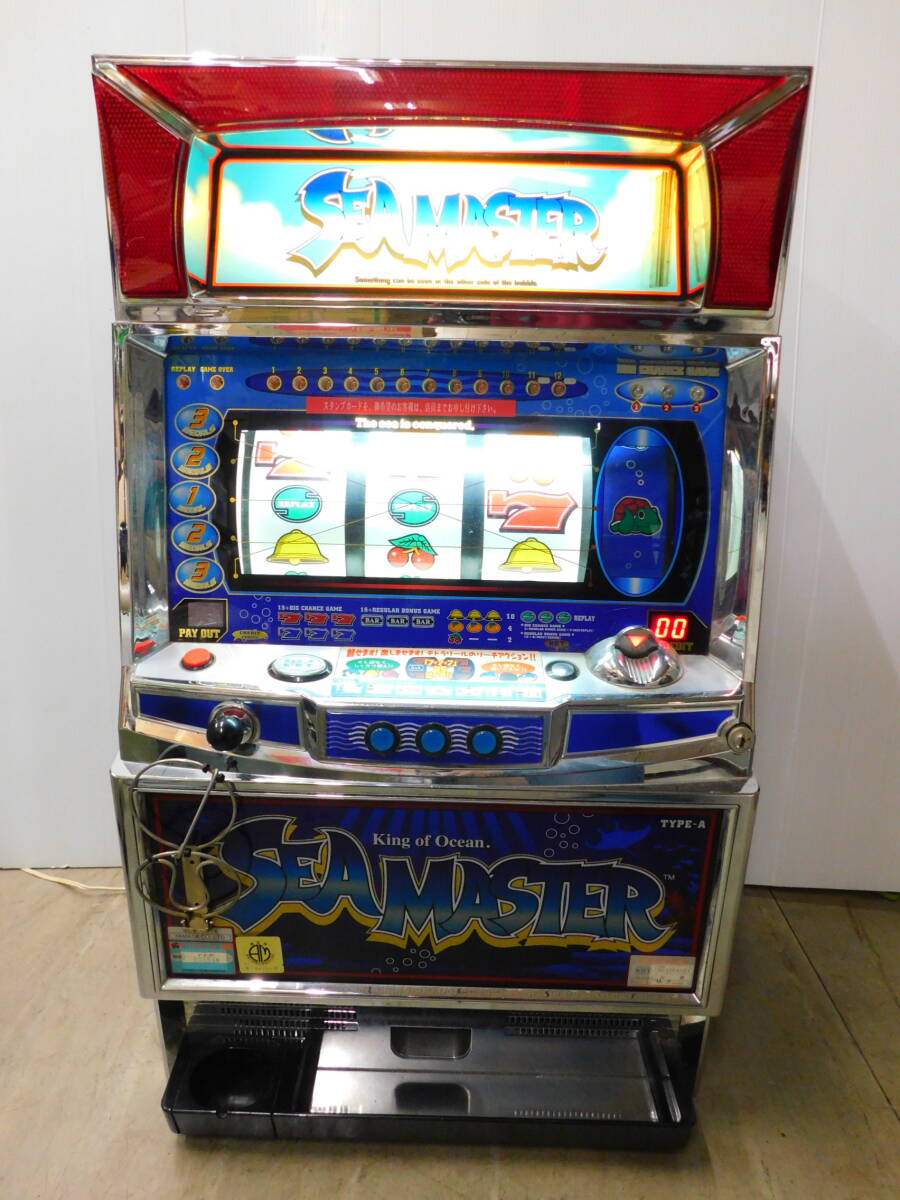 t210 レトロ パチスロ 実機 スロット 4号機 山佐 シーマスターX 100V家庭用電源対応 無段階ボリューム