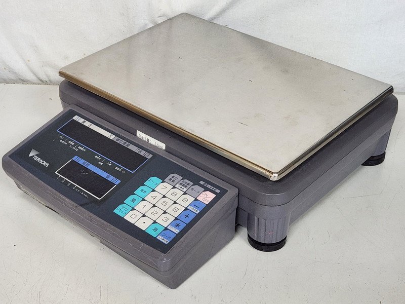 [ジャンク] TERAOKA 寺岡精工 デジタルカウンティングスケール DC-190 + 電気抵抗線式はかり S-X (1)