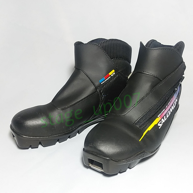 SALOMON（サロモン）／クロスカントリースキー ブーツ EQUIPE JR PILOT/エキップ ジュニア パイロット/サイズ24cm ／管QWSK