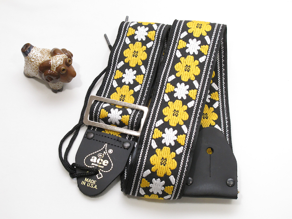 [新品] ACEギターストラップ ACE-5 ROOFTOP ACE VINTAGE REISSUE Guitar Straps