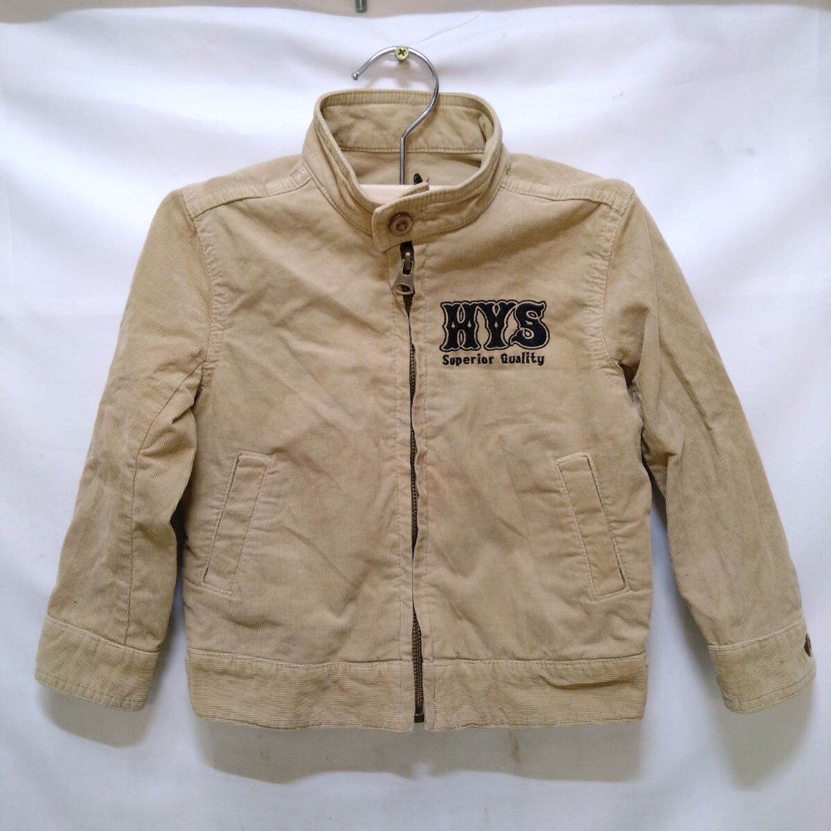 ☆状態良好☆ HYSTERIC MINI/ヒステリックミニ コーデュロイ ジャケット サイズ100 長袖 キッズ 子供 アメカジ