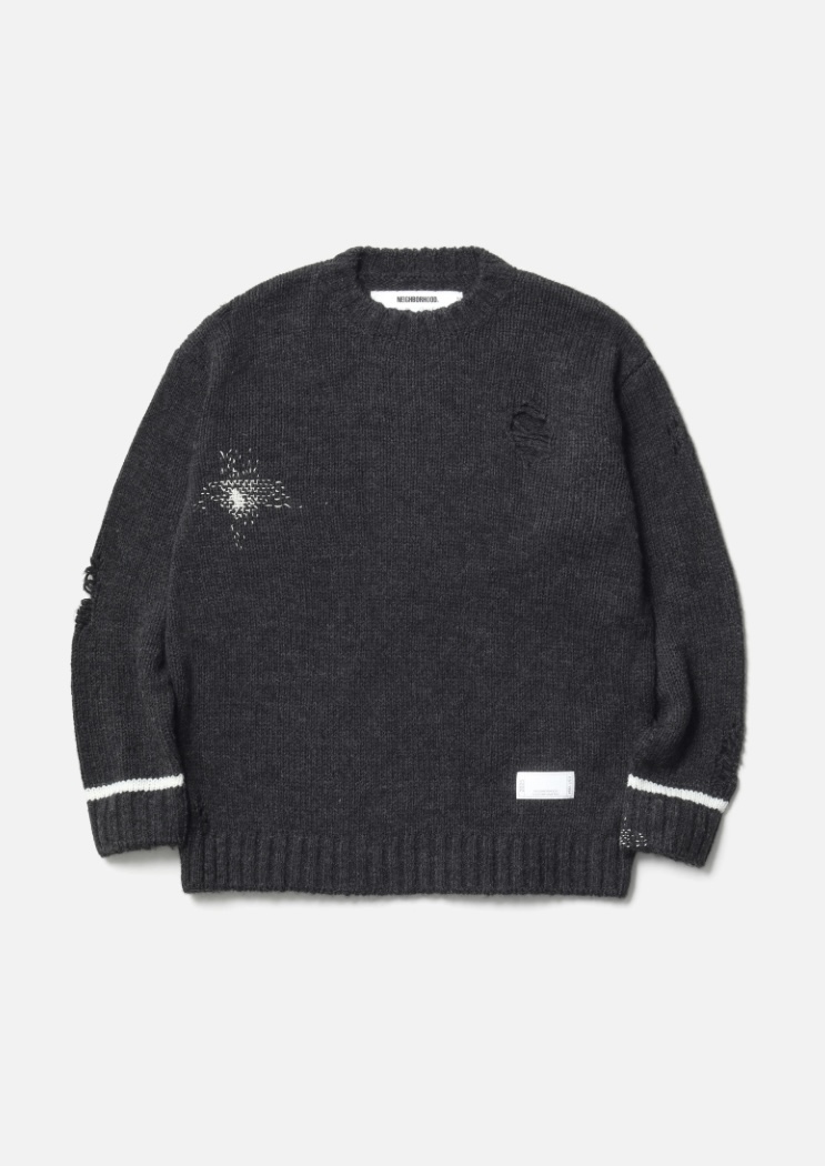 ネイバーフッド SAVAGE CREWNECK SWEATER サベージクルーネックセーター neighborhood SVG SRL ルーカー luker 