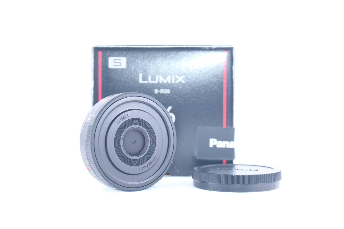 ★超極上★パナソニック PANASONIC LUMIX S 26mm F8 ★元箱付き★#H458