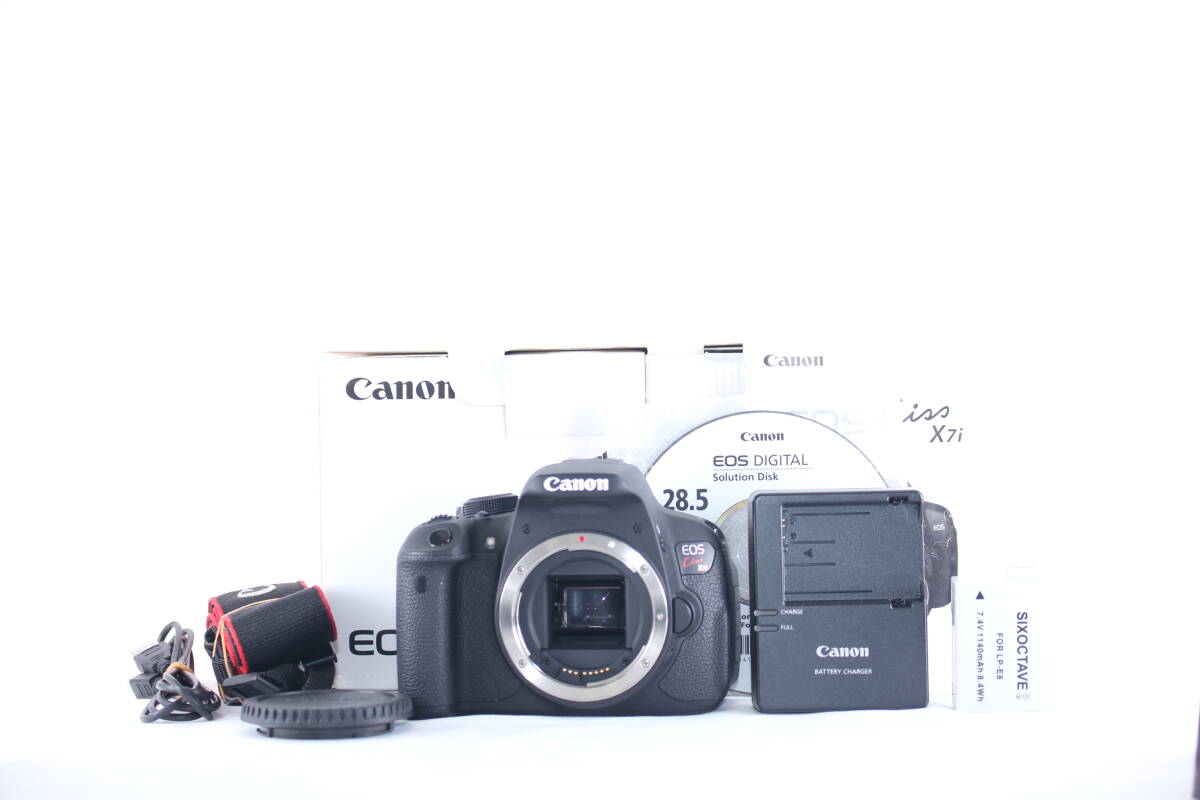 ★超極上★キャノン CANON EOS Kiss X7i ボディ★付属品充実★#H515