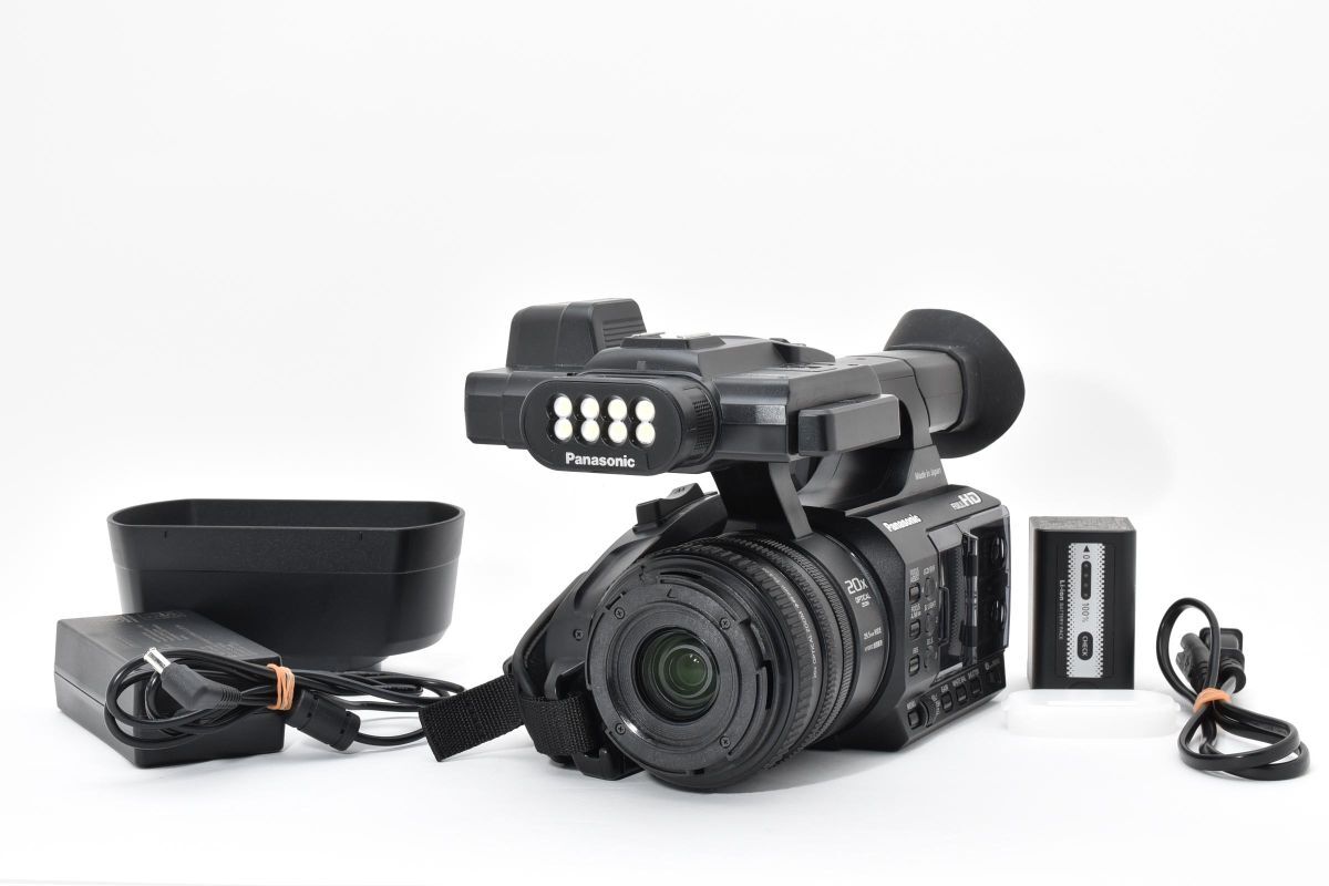 ★通電わずか4h★ パナソニック Panasonic AG-AC30 業務用ビデオカメラ ※マイクホルダー欠品 ARYM5338#500