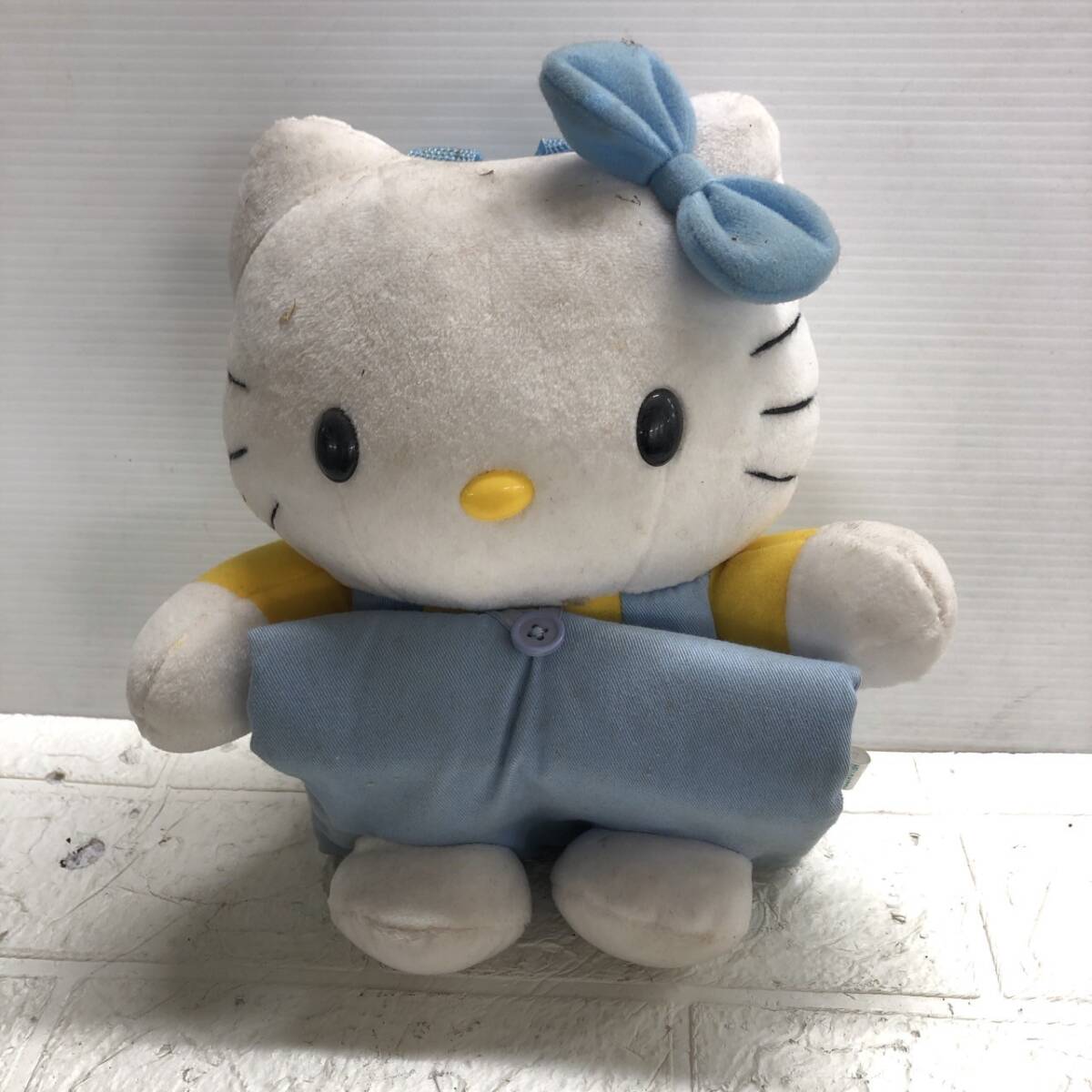 ★【在庫処分価格】ハローキティ クレーンゲーム ぬいぐるみ フォトフレーム キティちゃん 経年保管品 現状品☆T1-147J