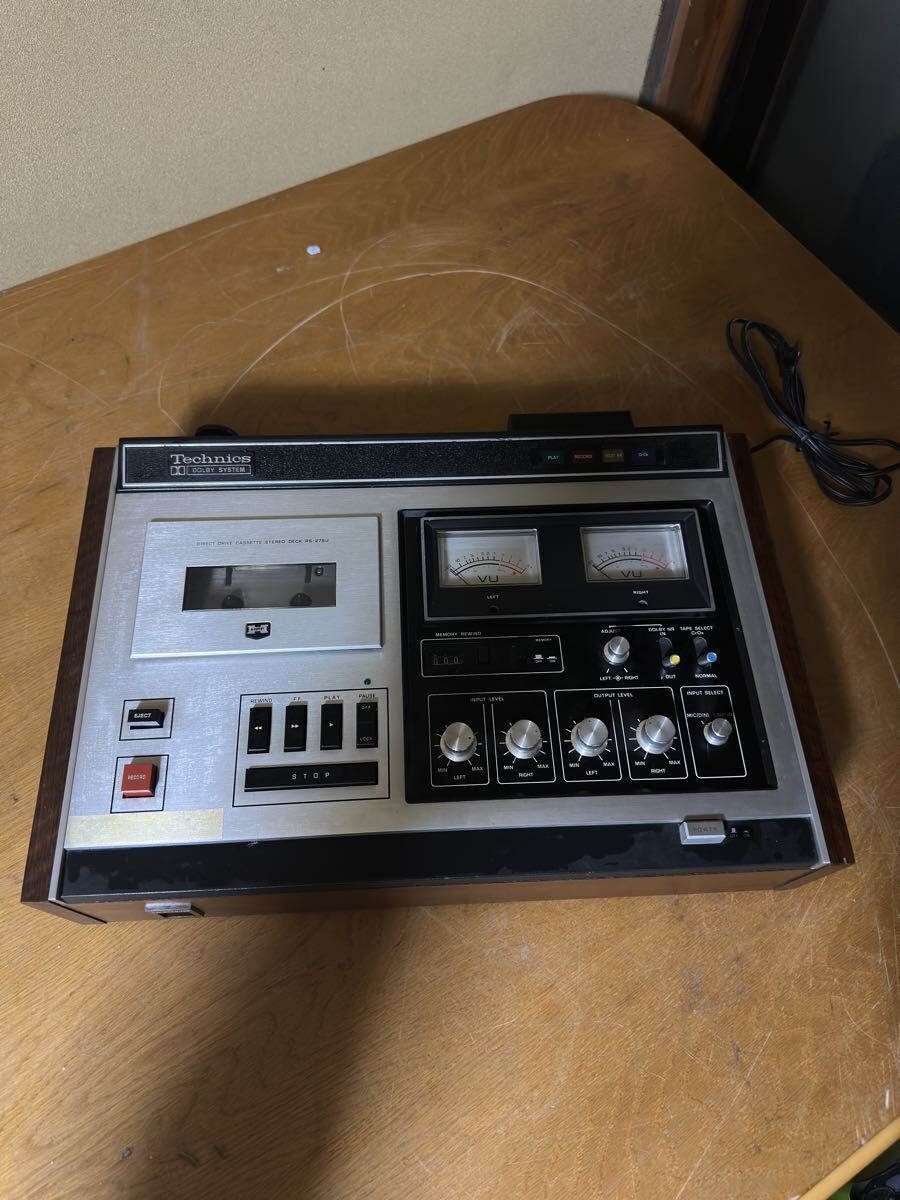 Technics テクニクス RS-276U カセットデッキ