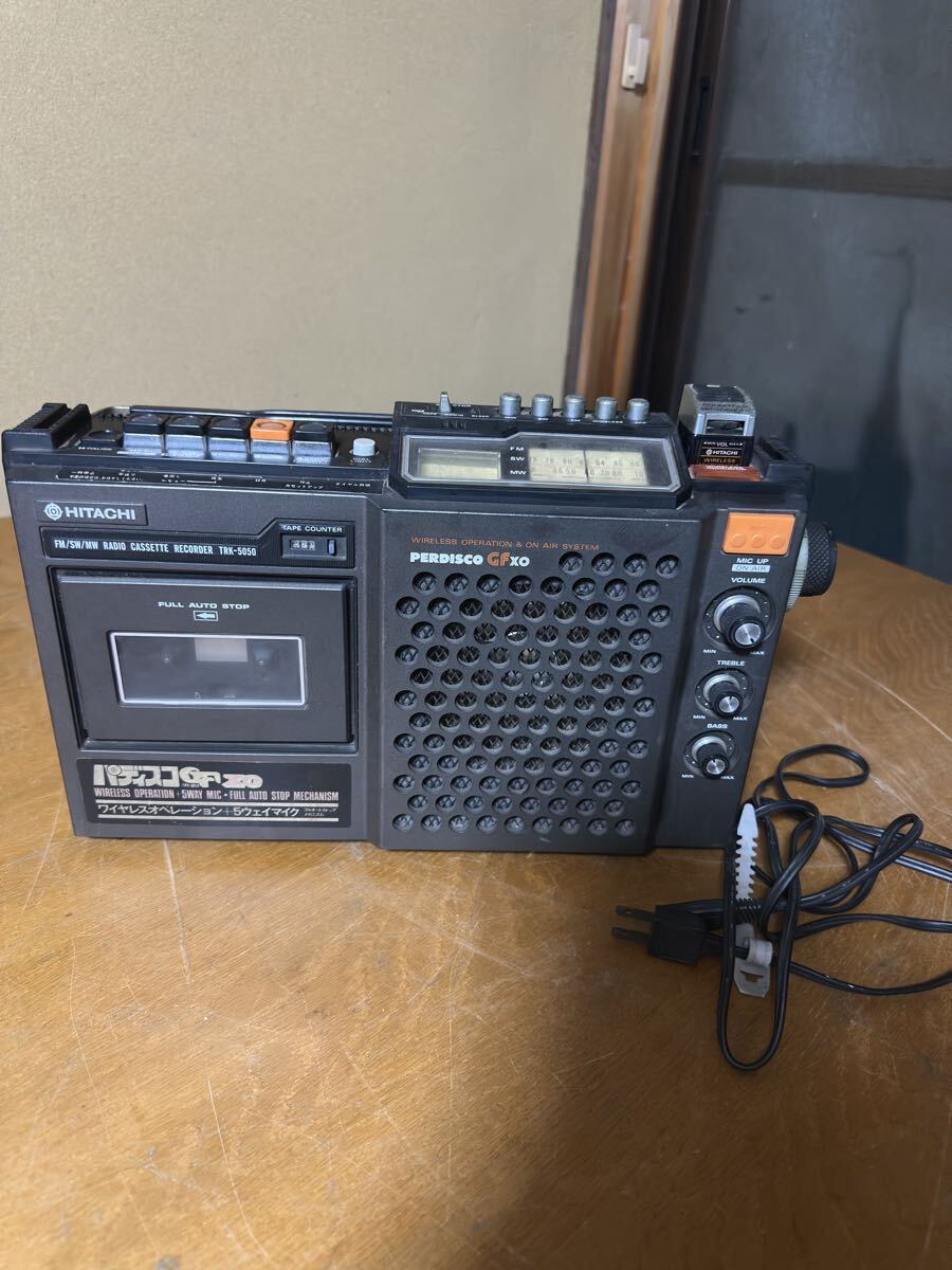 HITACHI TRK-5050 ラジカセ