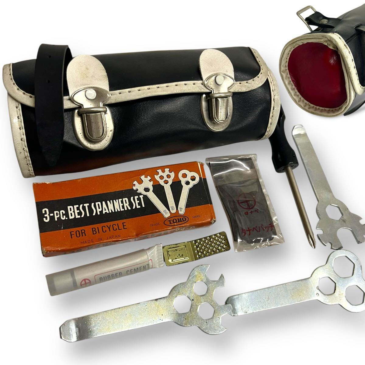 当時物/未使用/70’s/ツールBOX/TOHO/昭和自転車/ツアー車/スポーツ車/デコチャリ/マスプロ/ランドナー/スポルティーフ/レトロ