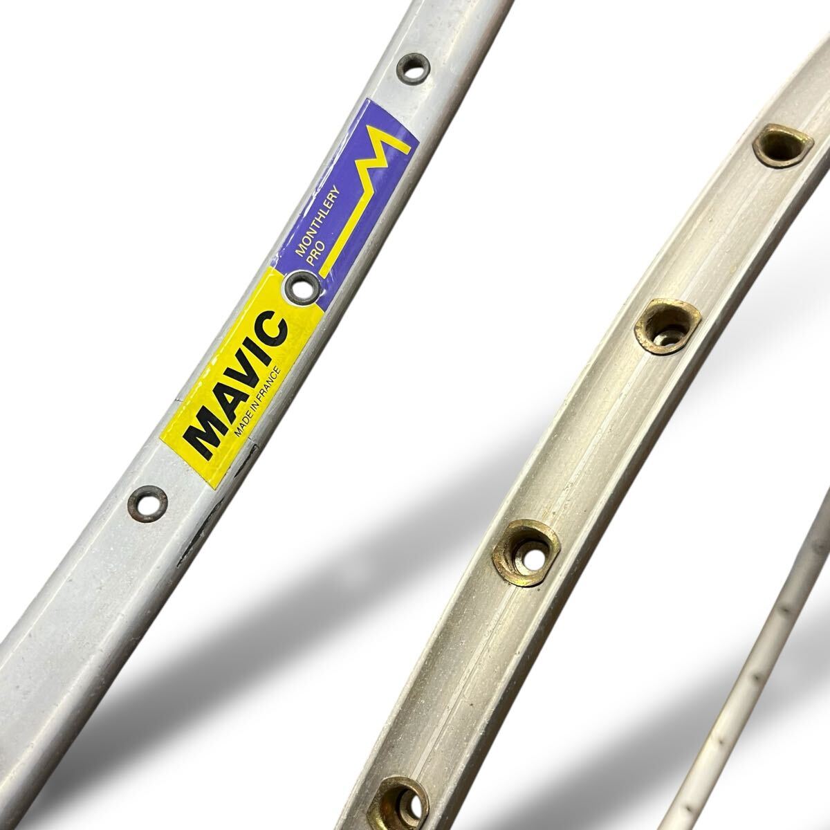 当時物/未使用/MAVIC/MONTHLERY PRO/36H/700C/リム/1本/チューブラー/ロードレーサー/昭和自転車/マスプロ/ピスト/スポルティーフ/