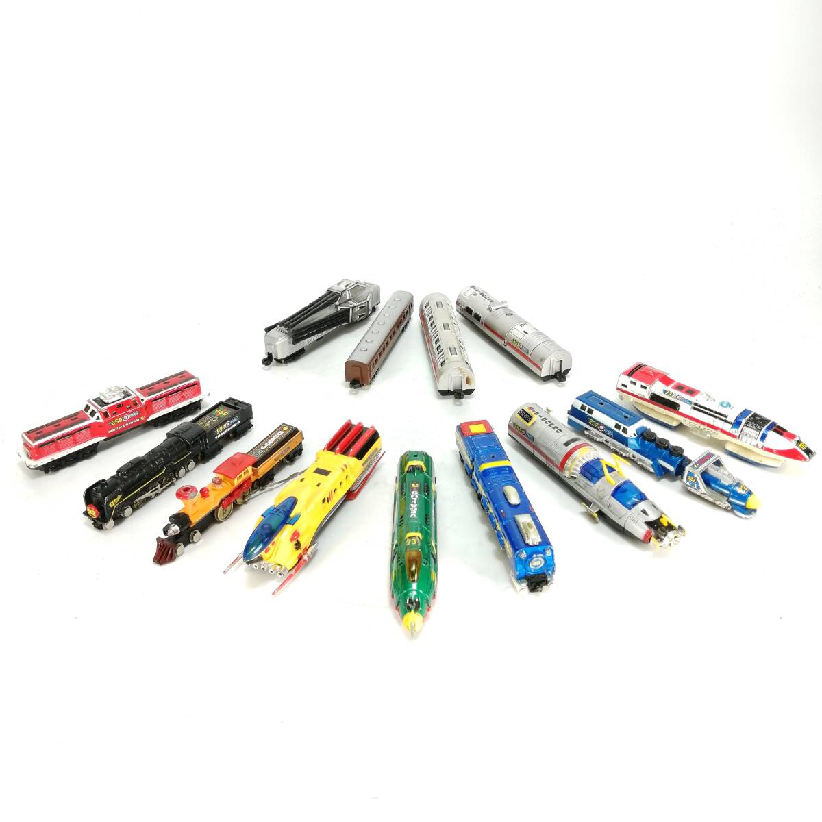 ポピー 銀河鉄道 999 スタートレイン スターナイン 超合金 昭和 レトロ 当時物 客車 セット 