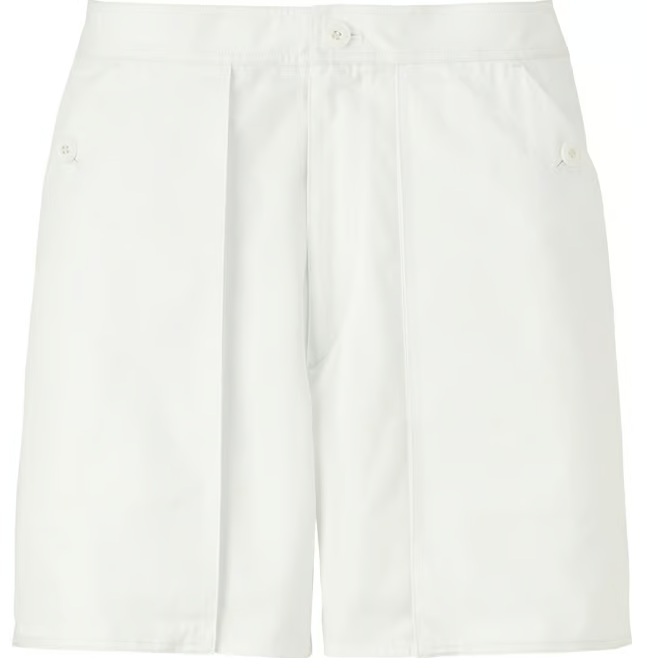 【新品・ウエスト70・オフホワイト】ユニクロ×ルメール　LEMAIRE　初期　WOMEN　コットンツイルショートパンツ＋　短パン　半ズボン