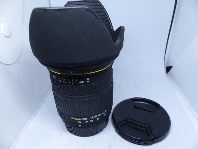 ペンタックスAF SIGMA DC 18-50㎜ F2.8 フード付 良品
