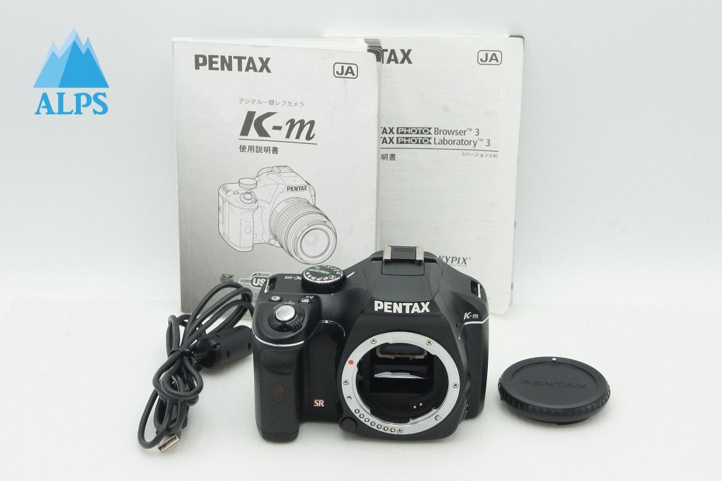 良品 PENTAX ペンタックス K-m ボディ デジタル一眼レフカメラ 251225f【アルプスカメラ】