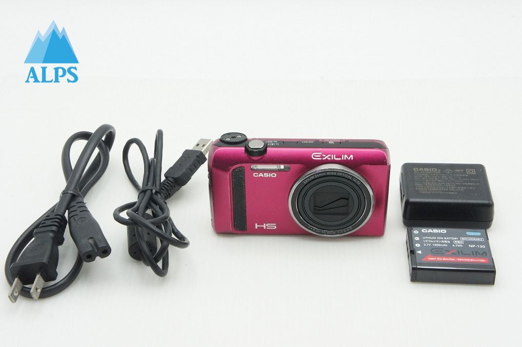 CASIO カシオ EXILIM EX-ZR410 コンパクトデジタルカメラ レッド 260105d【アルプスカメラ】