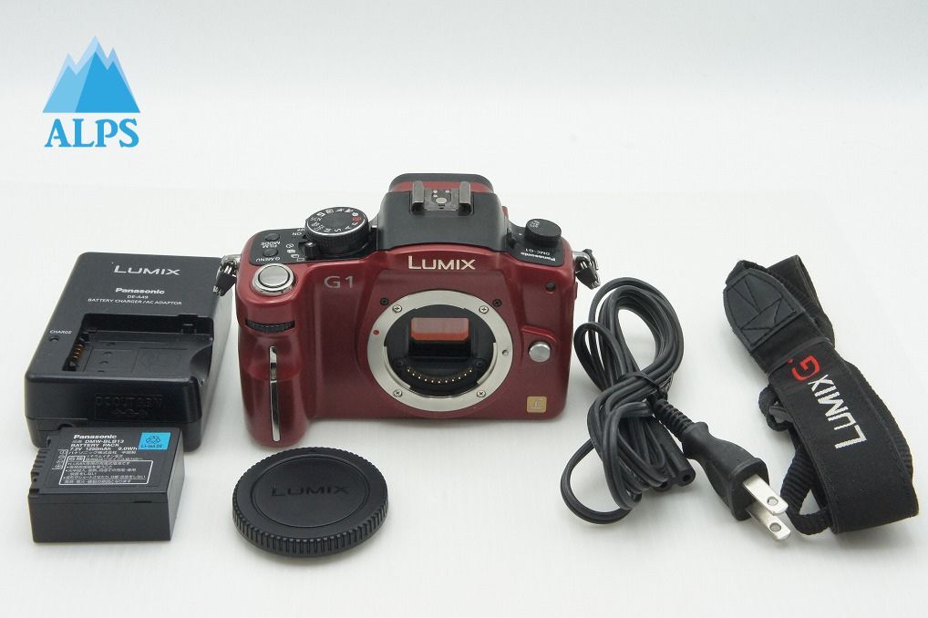 Panasonic パナソニック LUMIX DMC-G1 ボディ ミラーレス一眼カメラ コンフォートレッド 260107ad【アルプスカメラ】
