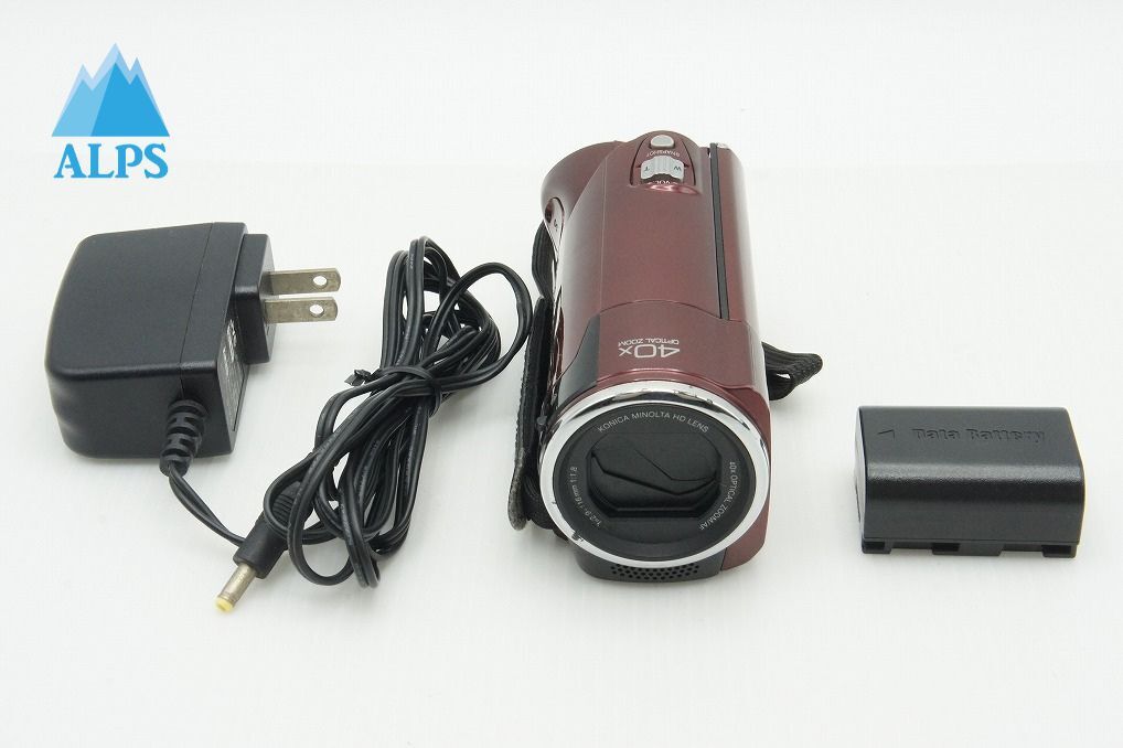 JVC ケンウッド Everio GZ-HM460 デジタルビデオカメラ レッド 260107t【アルプスカメラ】